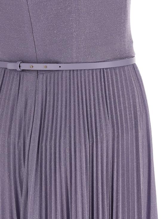 26SS 엘리자베타프랜치 롱 원피스 ABR1661E2EV7 Purple - ELISABETTA FRANCHI