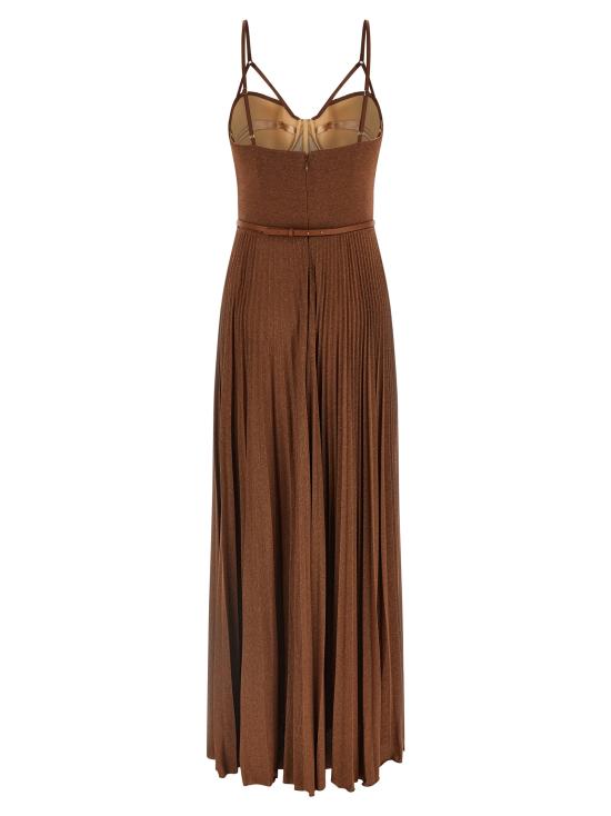 26SS 엘리자베타프랜치 롱 원피스 ABR1661E2600 Brown - ELISABETTA FRANCHI