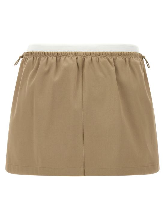 26SS 알렉산더 왕 롱 스커트 1WC1265382240B Beige - ALEXANDER WANG