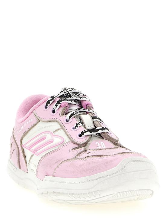 26SS 발렌시아가 햄튼스 미디움 원 아웃 스니커즈 841763WCURS5090 Pink - BALENCIAGA