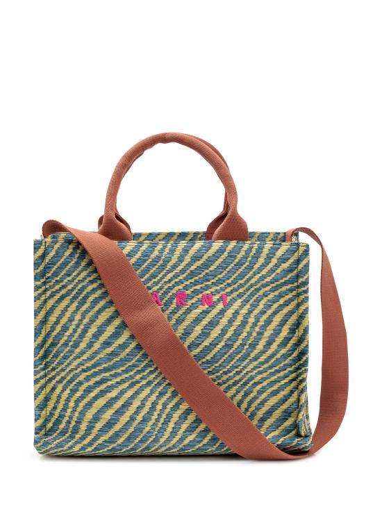 26SS 마르니 토트백 SHMP0077U7P9841 00V44 GARDEN GREEN - MARNI