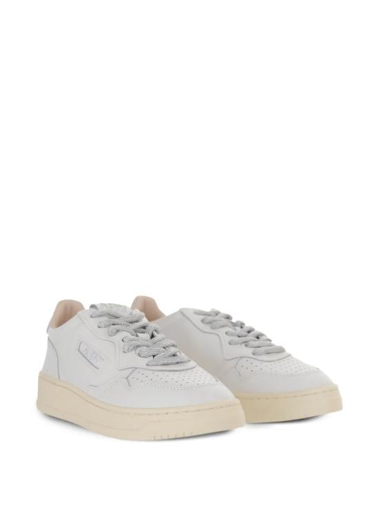 26SS 오트리 메달리스트 로우 레더 스니커즈 AULW SW02 White - AUTRY