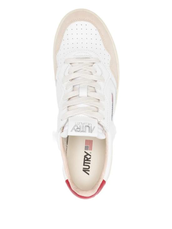 26SS 오트리 메달리스트 로우 스니커즈 AULM LS43 White - AUTRY