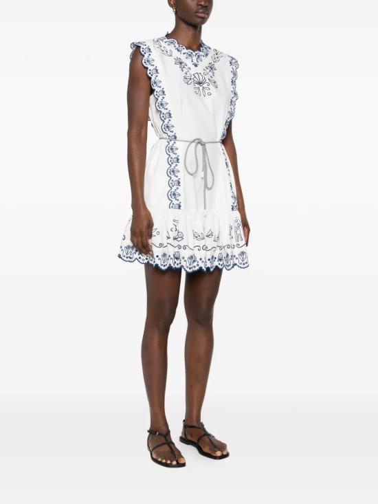 26SS 알레메 미디 원피스 6079DCREAM White - ALEMAIS