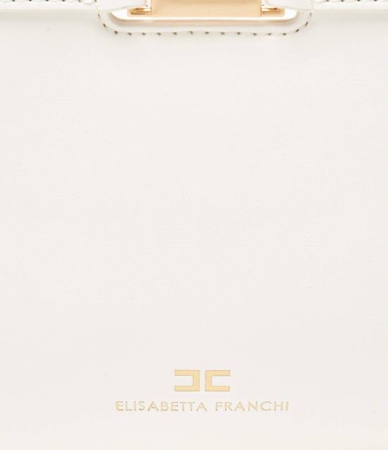 26SS 엘리자베타프랜치 토트백 BS17A61E2 193 Burro - ELISABETTA FRANCHI