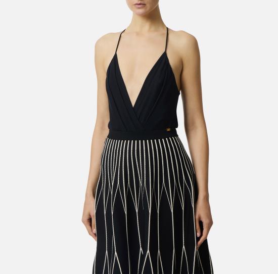 26SS 엘리자베타프랜치 바디수트 티셔츠 BO01461E2 110 Black