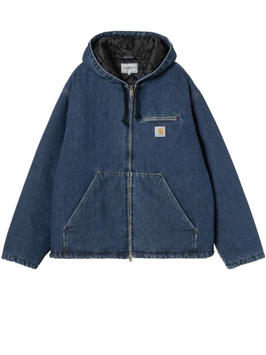 26SS 칼하트 WIP 클리블랜드 자켓 I036258 01 06 Blue stone