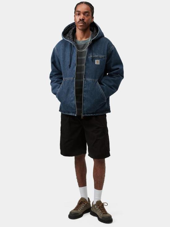 26SS 칼하트 WIP 클리블랜드 자켓 I036258 01 06 Blue stone - CARHARTT WIP