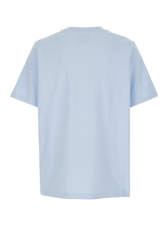 26SS 카사블랑카 반팔 티셔츠 MSP26JTS00105PALEBLUEJERSEY Light blue - CASABLANCA