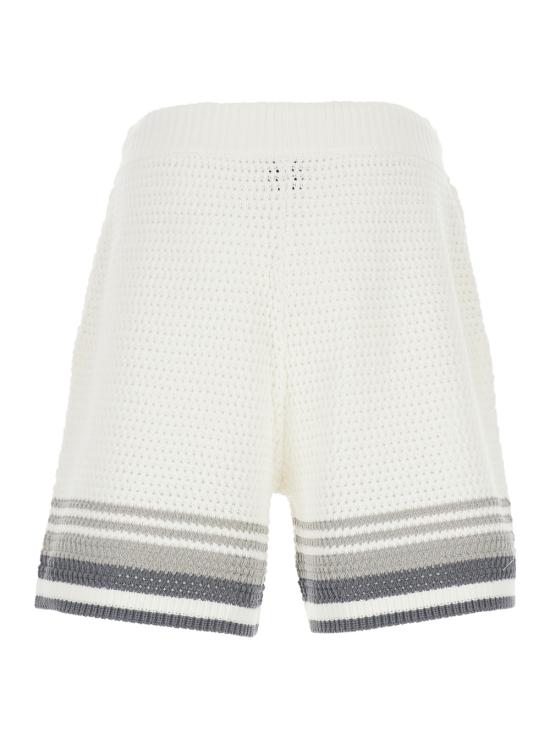 26SS 카사블랑카 숏팬츠 MSP26KW93401WHITEGREY White - CASABLANCA