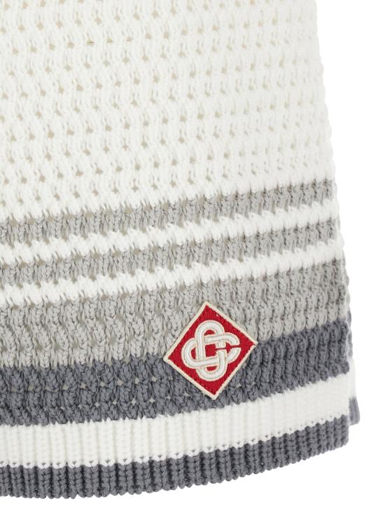 26SS 카사블랑카 숏팬츠 MSP26KW93401WHITEGREY White - CASABLANCA