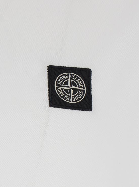 26SS 스톤 아일랜드 와펜패치 폴로 셔츠 L1S152200008S0017V1001 White - STONE ISLAND