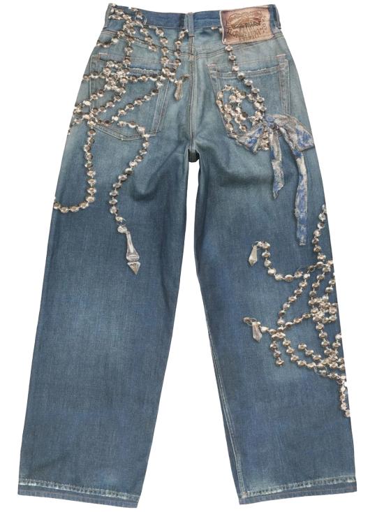 26SS 아크네 스튜디오 데님 팬츠 CK0135 AUZ Mid blue - ACNE STUDIOS