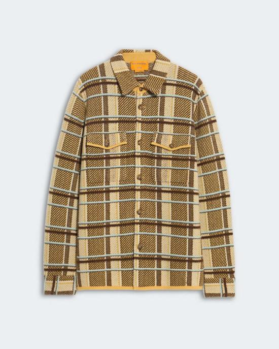  게스트 인 레지던스 셔츠 체크무늬 작업 셔츠 - GUEST IN RESIDENCE