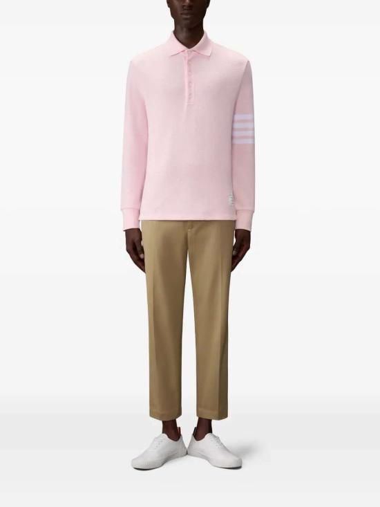 26SS 톰브라운 폴로 티셔츠 MJP234AJ0248 LT PINK 680 - THOM BROWNE