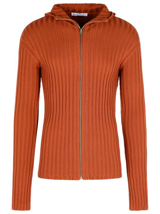 25FW 아크네 스튜디오 집업 후드 가디건 C60112CPS Red