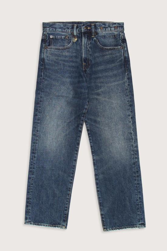  알13 데님 팬츠 R13 보이프렌드 진 리지드 진 레니게이드 블루