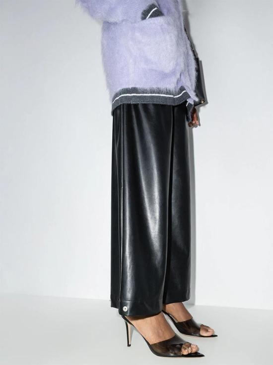 26SS 지안비토로시 뮬/슬리퍼 G1105085RICGSV FUNE Black - GIANVITO ROSSI