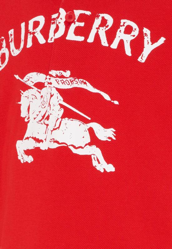 26SS [키즈] 버버리 폴로 셔츠 8117354 B7308 RED - BURBERRY