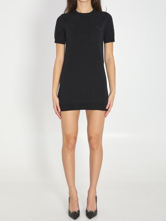 26SS 구찌 미디 원피스 852066 BLACK