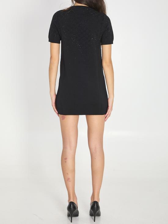 26SS 구찌 미디 원피스 852066 BLACK - GUCCI