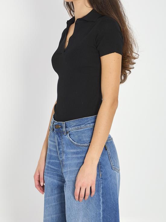 26SS 막스마라 폴로 티셔츠 2611361171600 BLACK - MAX MARA