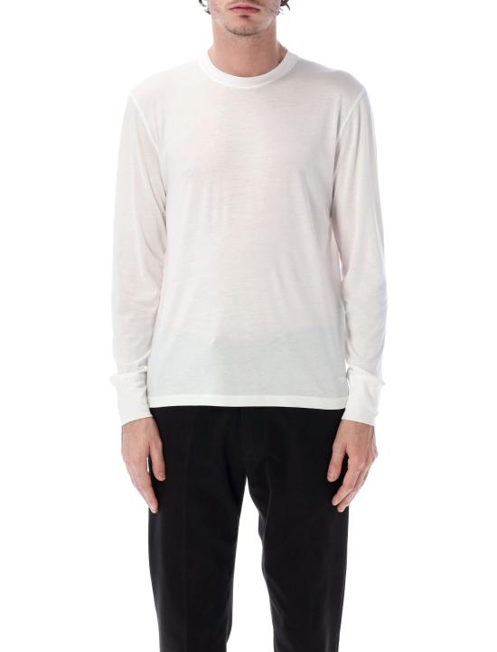 26SS 톰포드 반팔 티셔츠 JCL006JMT012 WAB Bianco