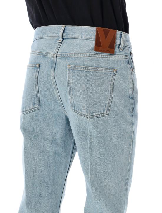 26SS 발렌티노 가라바니 데님 팬츠 8V3DE15ABA5 508 LIGHT BLUE DENIM - VALENTINO GARAVANI