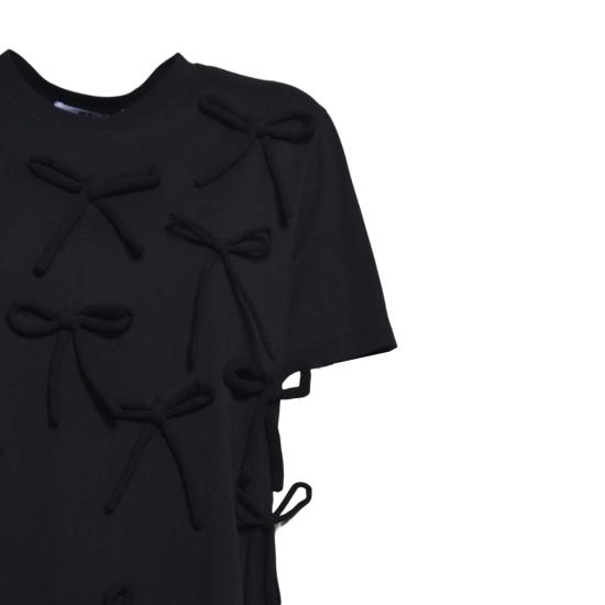 25FW 엠에스지엠 반팔 티셔츠 3941MDM82257798 99 Black - MSGM