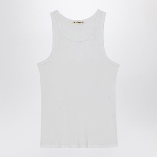 26SS JW앤더슨 민소매 티셔츠 JO0291PG1904 White