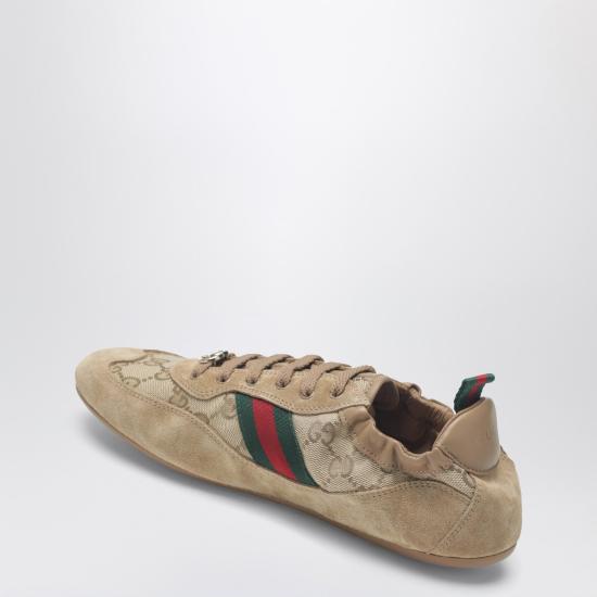 26SS 구찌 쉬프트 스니커즈 857963AAF10 Beige - GUCCI
