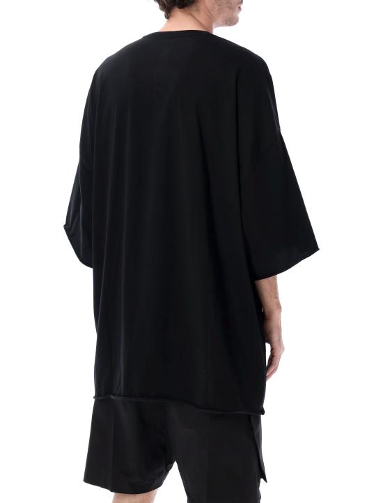 26SS 릭 오웬스 반팔 티셔츠 RU01F2279JA 09 Nero - RICK OWENS