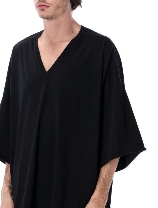 26SS 릭 오웬스 반팔 티셔츠 RU01F2279JA 09 Nero - RICK OWENS