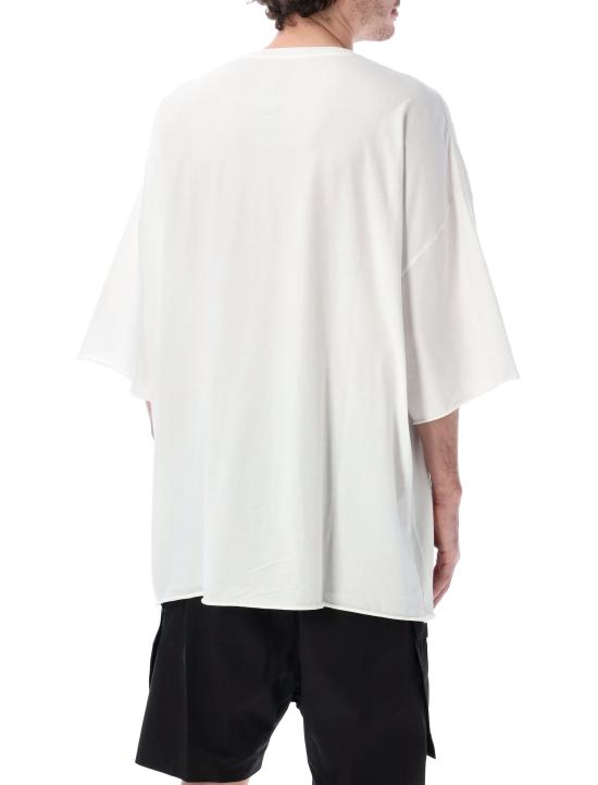 26SS 릭 오웬스 반팔 티셔츠 RU01F2279JA 11 MILK - RICK OWENS