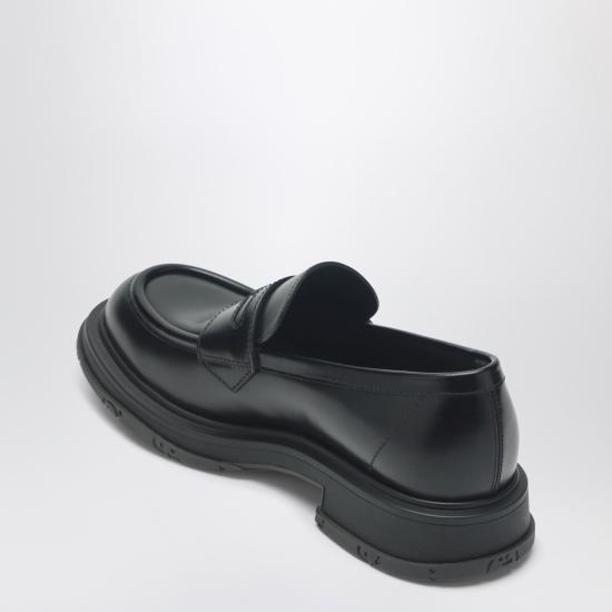 26SS 구찌 토날 로고 로퍼 851396AADEO Black - GUCCI