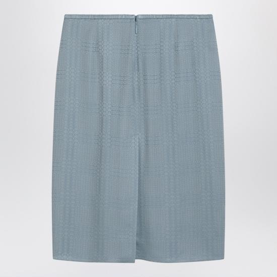 26SS 구찌 미디 스커트 853035ZAT90 Light blue - GUCCI