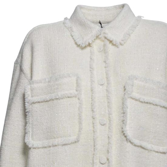 25FW 엠에스지엠 블라우스 3941MDE22257621 02 Cream - MSGM