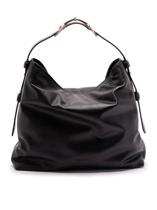 25FW 구찌 베아트릭스 레더 라지 토트백 850546AAFK41000 Black