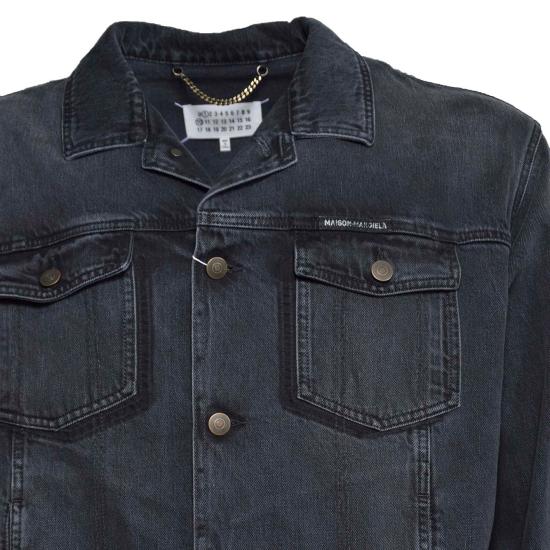 26SS 마르지엘라 데님 재킷 S50AM0654S30842 965 Nero lavato - MAISON MARGIELA