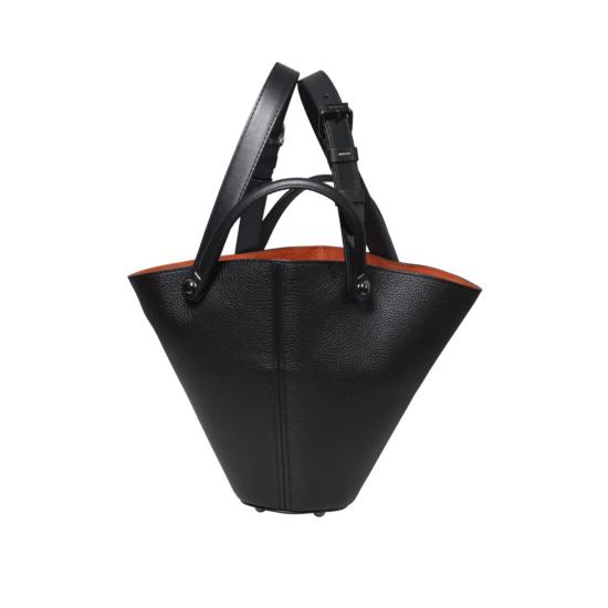 26SS 마르지엘라 드레스 에이지 스몰 토트백 SB1WG0093P7268 HB317 Black - MAISON MARGIELA