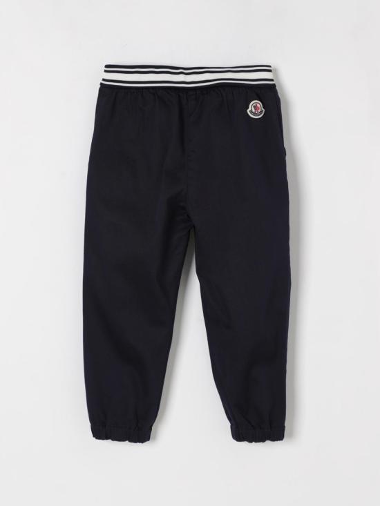 25FW [키즈] 몽클레어 스트레이트 팬츠 2A00001597G4 744 Navy - MONCLER
