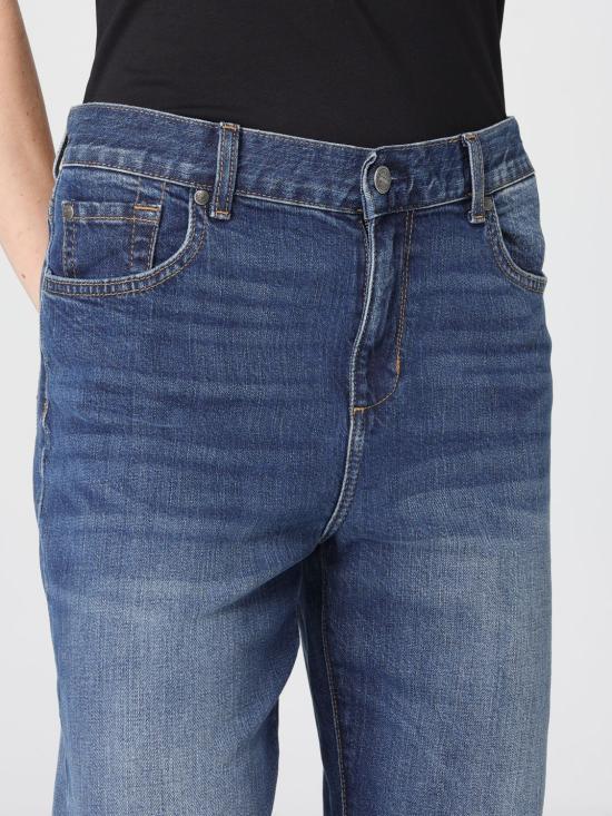 25FW 리우조 데님 팬츠 UF5175DS074 78930 Gnawed Blue - LIU JO