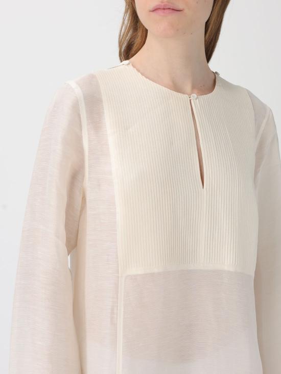 26SS 토리버치 롱 원피스 176548 106 Ivory - TORY BURCH