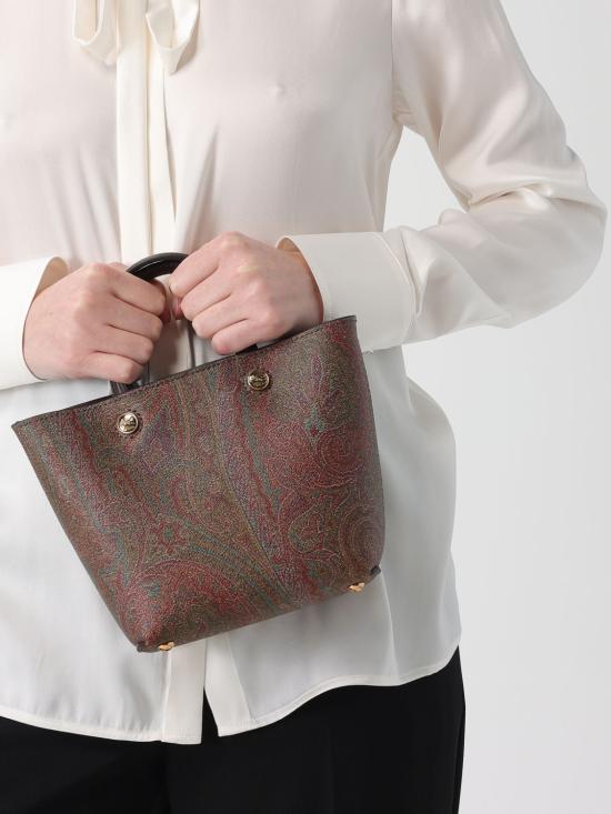 26SS 에트로 토트백 WP1D0043AA001 M0019 Brown - ETRO