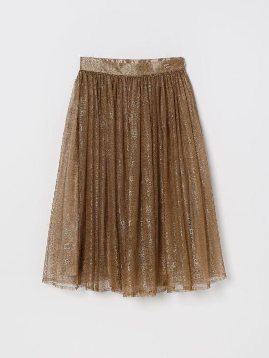 26SS [키즈] 돌체앤가바나 스커트 L55I78G7PNC S0997 Gold