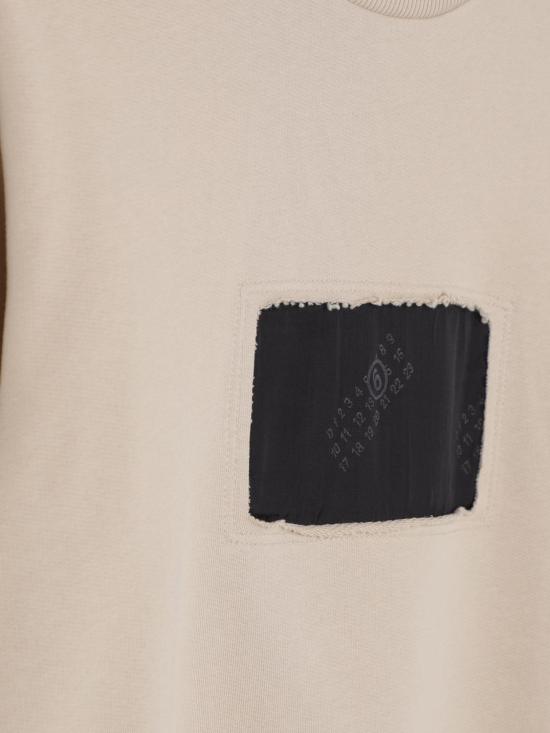 24FW [키즈] MM6 메종마르지엘라 풀오버 M60678MM007 M6705 Cream - MM6 MAISON MARGIELA