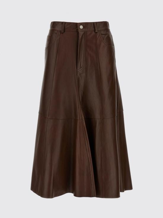 25FW 하이쿠레 스커트 HEW08091PL002TP C0039 Brown