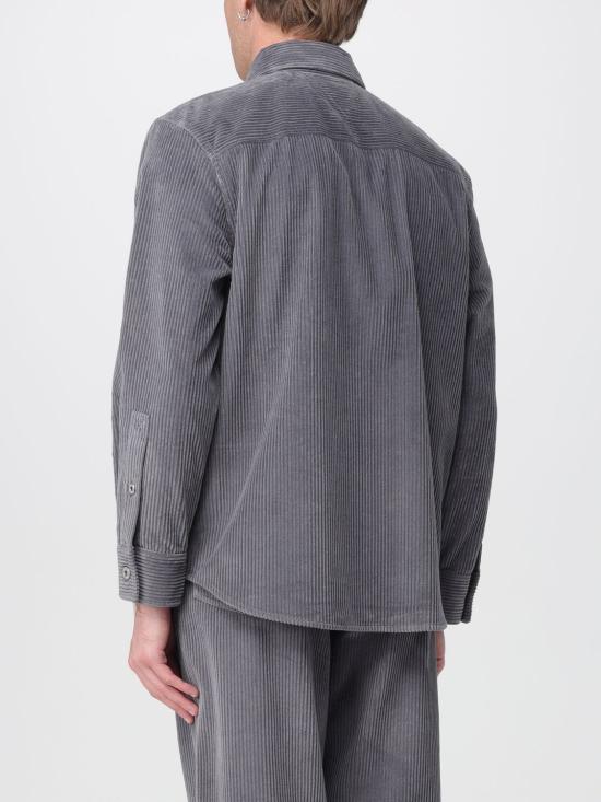 25FW 보테가베네타 긴팔 셔츠 837200V5O00 1230 Grey - BOTTEGA VENETA