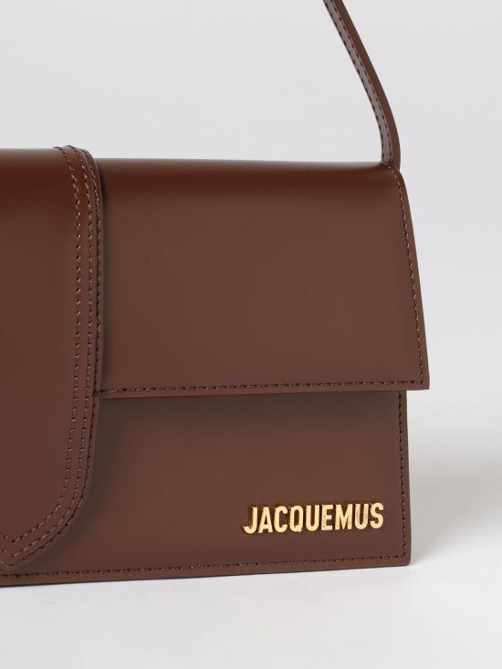 26SS 자크뮈스 르 밤비노 플랩백 자크뮈스 BAW00013AC01A01 850 Brown - JACQUEMUS