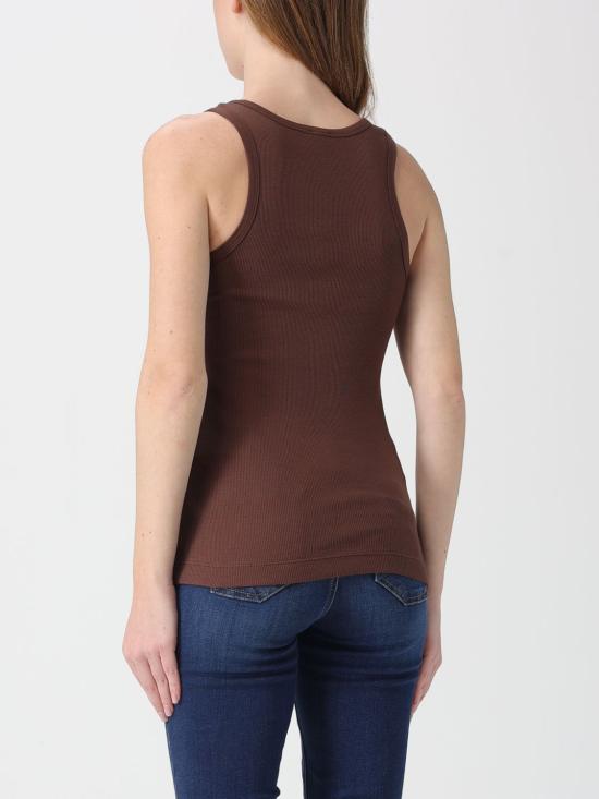 26SS 핑코 민소매 티셔츠 100807A338 L78 Brown - PINKO